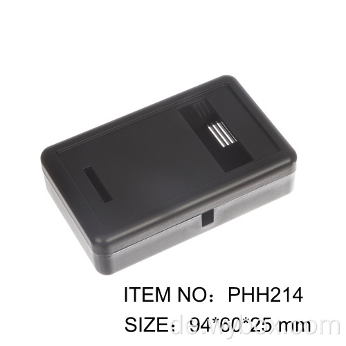 Handheld-Kunststoffgehäuse Gehäuse für elektronische Geräte Kunststoffbox Anpassen für elektronisches Gerät PHH214 mit Größe 94X60X25 mm